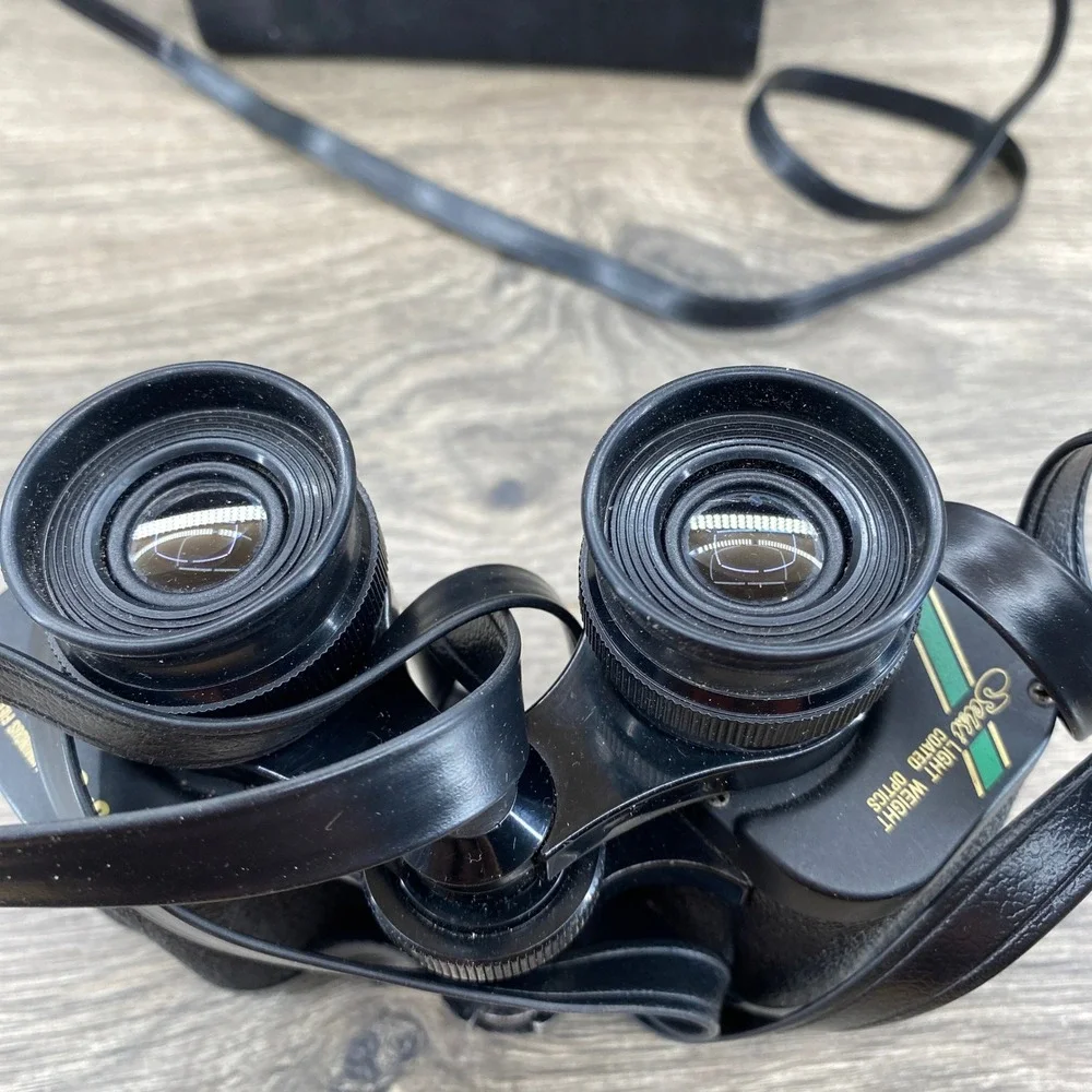 Selsi 8x30 Luminous Field Lightweight‎ Coated Optics Binoculars with Case Black